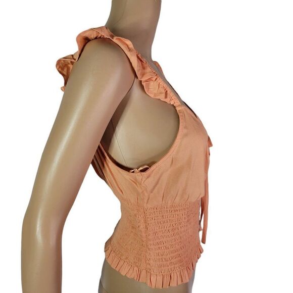 Roxy Light Sky Cropped Top (Size L) - Picture 2 of 7